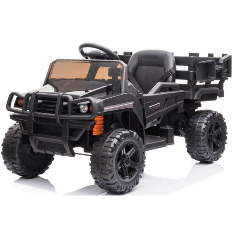 Elektrické autíčko - Farmer Pick-Up - čierne